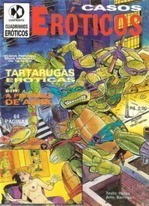Tartarugas tarados – Quadrinhos pornô