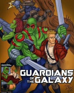 Cartoon Gay Guardiões das Galáxia